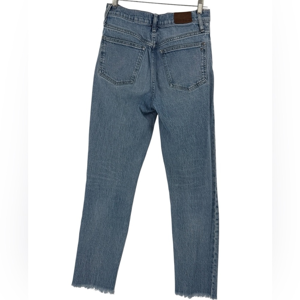 Madewell The Perfect Vintage Jean 27T | High Rise Straight | Raw Hem - Picture 7 of 16